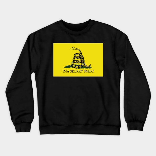 IMA SKERRY SNEK Crewneck Sweatshirt by Illustratorator